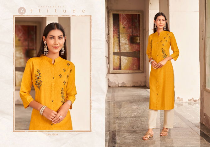 Kalaroop Leemboodi Fancy Party Wear Designer Latest Kurti Collection